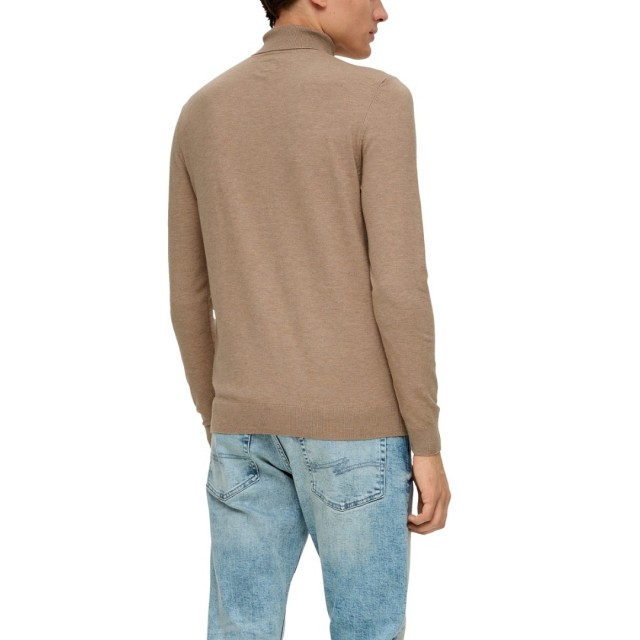 S.OLIVER Turtleneck Sweater Beige