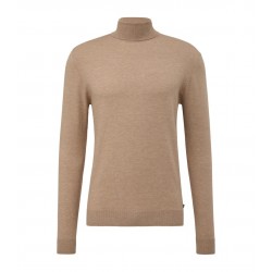 S.OLIVER Turtleneck Sweater Beige