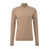S.OLIVER Turtleneck Sweater Beige