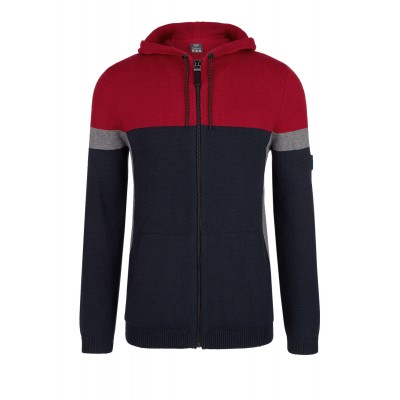 JACKET KNITTED RED-NAVY S.OLIVER 