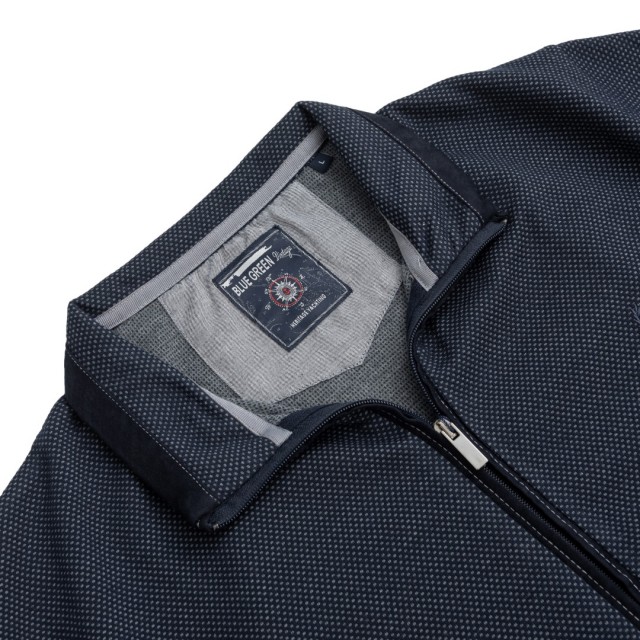 BLUE GREEN Knit Cardigan Blue