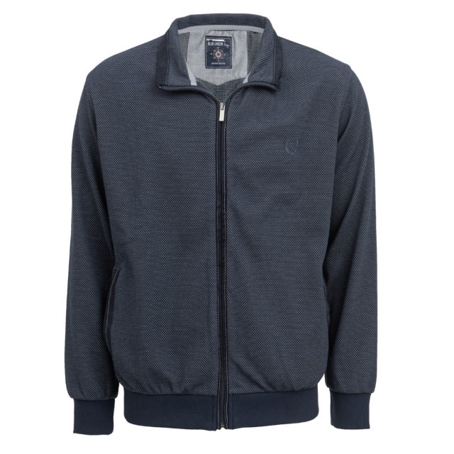 BLUE GREEN Knit Cardigan Blue