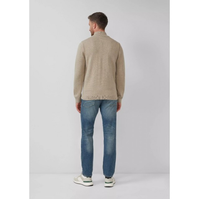 S.OLIVER COTTON CARDIGAN BEIGE