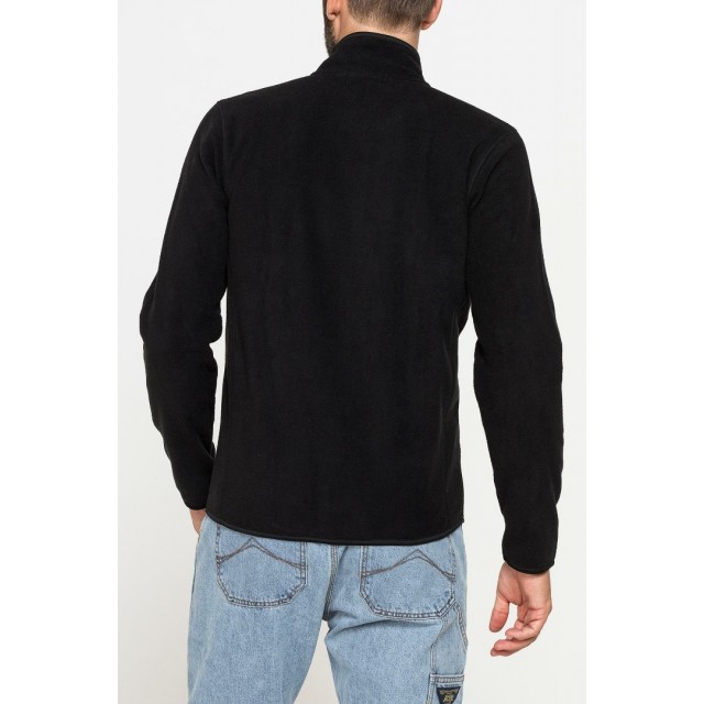 CARRERA FLEECE ΖΑΚΕΤΑ ΜΑΥΡΗ