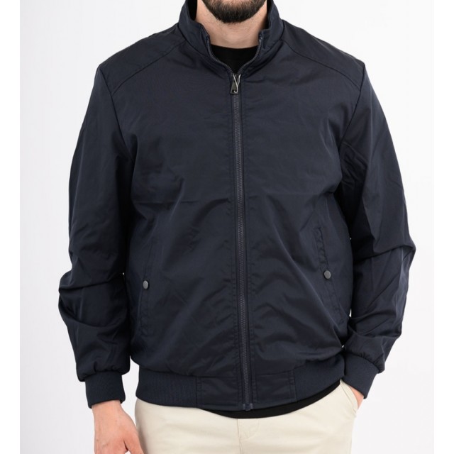 LEXTON BOMBER JACKET NAVY BLUE