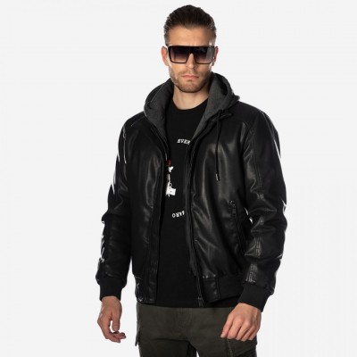 CAMARO Jacket Leather Black
