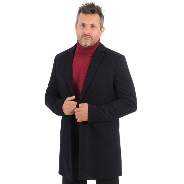 ΠΑΛΤΟ ΜΑΥΡΟ LEONARDO 