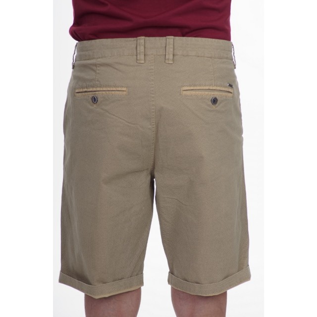 LEXTON Βερμούδα chinos camel