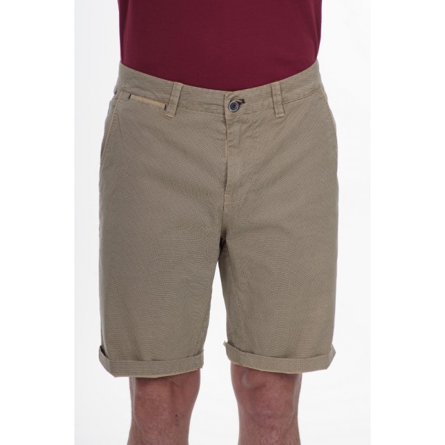 LEXTON Βερμούδα chinos camel