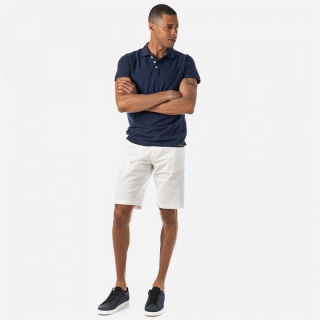 CAMARO Chino Βερμούδα Λευκή