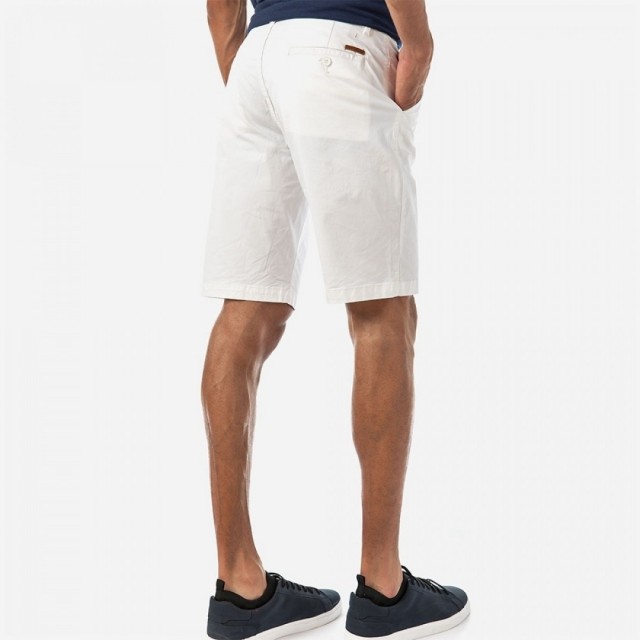 CAMARO Chino Βερμούδα Λευκή