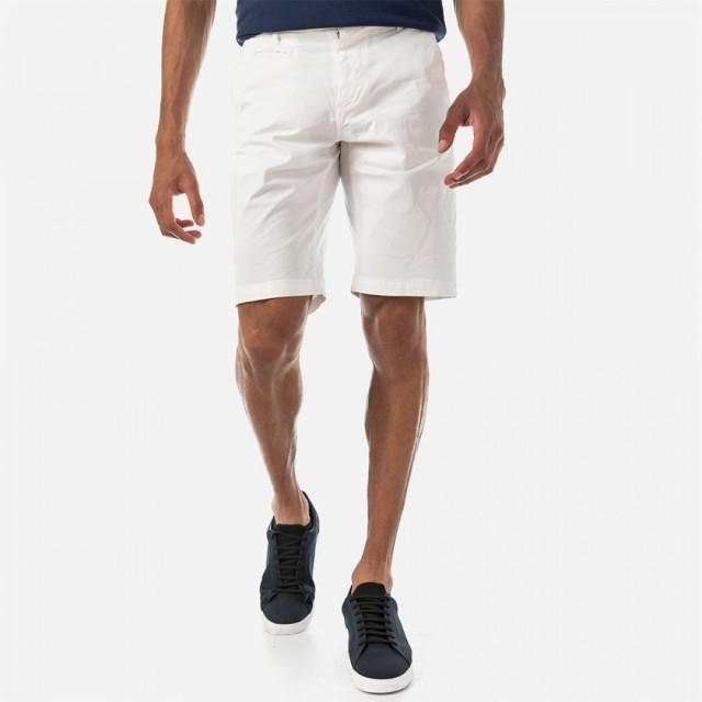 CAMARO Chino Βερμούδα Λευκή