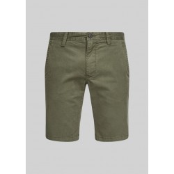 S.OLIVER Chino Βερμούδα Χακί