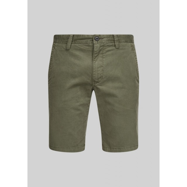 S.OLIVER Chino Βερμούδα Χακί