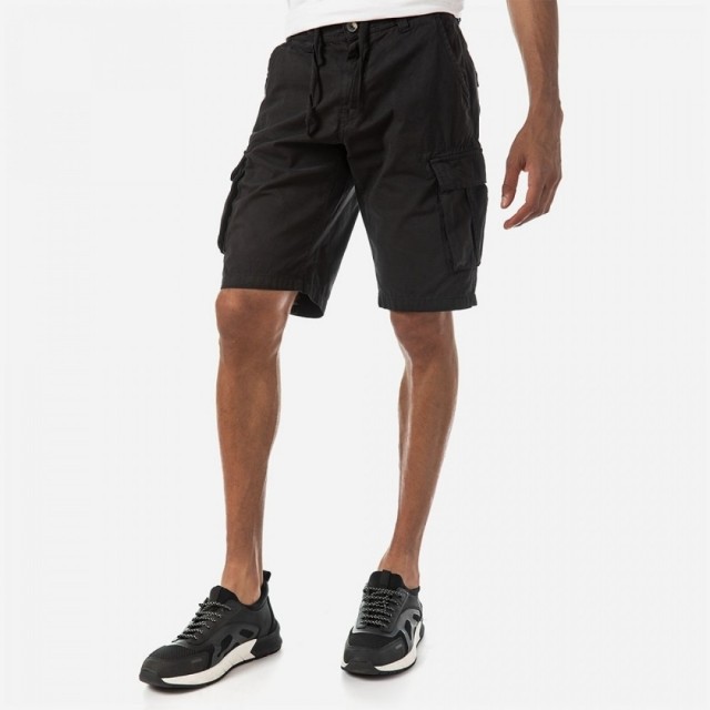 CAMARO Cargo Bermuda  Mαύρο 